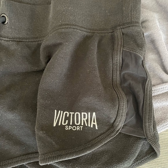 Victoria's Secret Sport Black and Gray Athletic Shorts - Picture 3 of 5